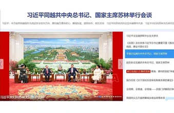 Truyền thông Trung Quốc đưa tin đậm nét về các hoạt động của Tổng Bí thư, Chủ tịch nước Tô Lâm với các nhà lãnh đạo Trung Quốc