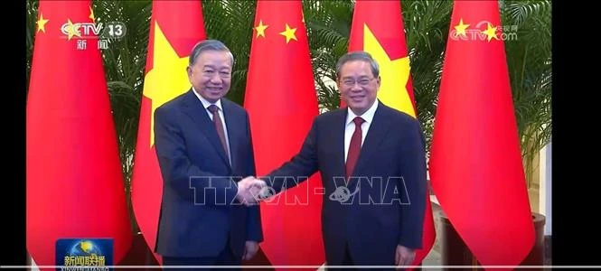 Truyền thông Trung Quốc đưa tin đậm nét về các hoạt động của Tổng Bí thư, Chủ tịch nước Tô Lâm với các nhà lãnh đạo Trung Quốc
