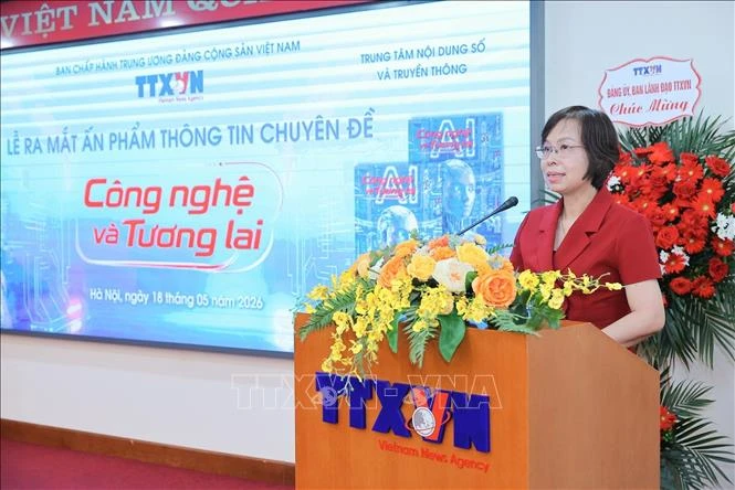 TTXVN ra mắt chuyên đề 'Công nghệ và Tương lai' TTXVN ra mắt chuyên đề 'Công nghệ và Tương lai'