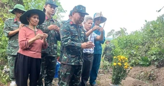 Từ lời dặn 30 năm trước của mẹ, người phụ nữ giúp quy tập một hài cốt liệt sĩ