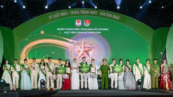 Tuổi trẻ Học viện CSND tỏa sáng trong đêm chung kết “Shine in Uniform”
