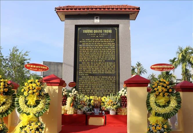 Tưởng niệm 120 năm Ngày sinh đồng chí Trương Quang Trọng