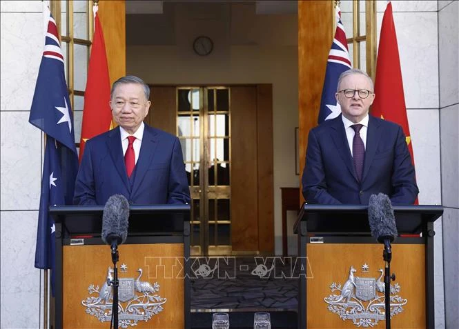 Tuyên bố chung về làm sâu sắc quan hệ Đối tác chiến lược toàn diện Việt Nam - Australia