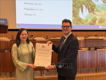 UNESCO tiếp tục&nbsp;vinh danh Công viên địa chất toàn cầu Non nước Cao Bằng