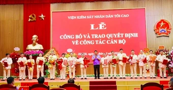 Viện KSND Tối cao điều động , bổ nhiệm 15 lãnh đạo cấp Vụ năm 2026