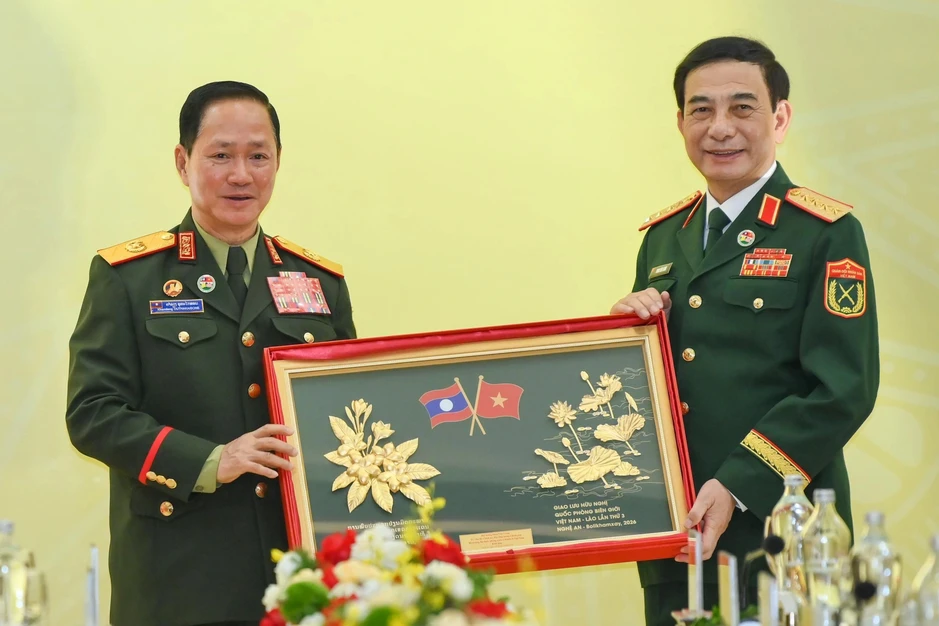 Việt - Lào tăng cường hợp tác, xây dựng đường biên giới hòa bình, hữu nghị