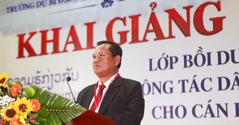 Việt Nam chia sẻ kinh nghiệm quản lý dân tộc, tôn giáo với cán bộ Lào