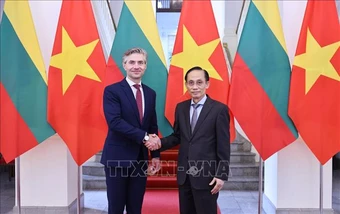 Việt Nam coi trọng và mong muốn tăng cường hợp tác nhiều mặt với Litva