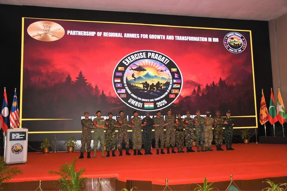 Việt Nam cử 43 quân nhân tham gia Diễn tập đa phương PRAGATI-I tại Ấn Độ Việt Nam cử 43 quân nhân tham gia Diễn tập đa phương PRAGATI-I tại Ấn Độ