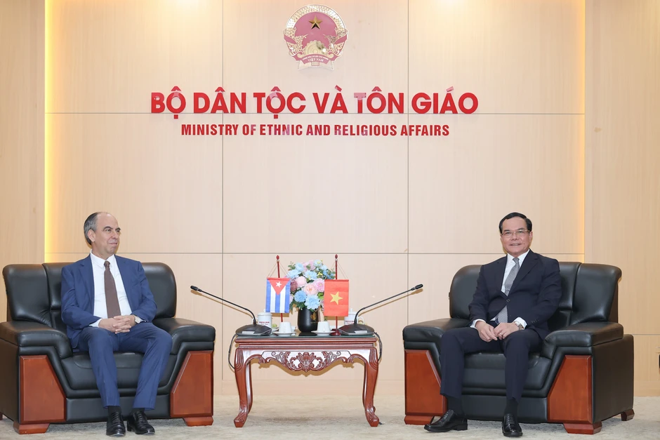 Việt Nam - Cuba tăng cường hợp tác lĩnh vực dân tộc và tôn giáo Việt Nam - Cuba tăng cường hợp tác lĩnh vực dân tộc và tôn giáo