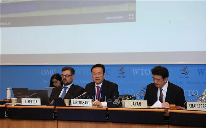 Việt Nam giữ vai trò Người thảo luận tại phiên họp Rà soát Chính sách Thương mại WTO Việt Nam giữ vai trò Người thảo luận tại phiên họp Rà soát Chính sách Thương mại WTO