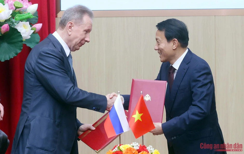 Việt Nam - Liên bang Nga mở rộng hợp tác an ninh, thực thi pháp luật hiệu quả Việt Nam - Liên bang Nga mở rộng hợp tác an ninh, thực thi pháp luật hiệu quả