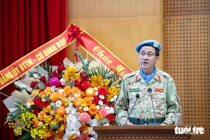 Việt Nam mở rộng thêm 7 loại hình đơn vị tham gia gìn giữ hòa bình Liên hợp quốc Việt Nam mở rộng thêm 7 loại hình đơn vị tham gia gìn giữ hòa bình Liên hợp quốc