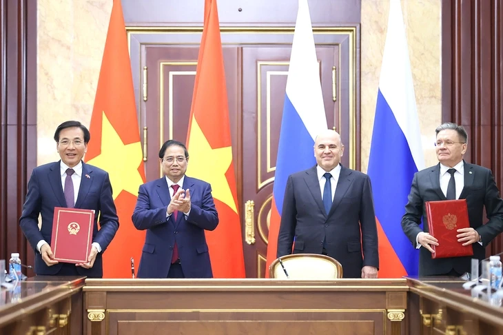 Việt Nam - Nga mở rộng hợp tác năng lượng Việt Nam - Nga mở rộng hợp tác năng lượng