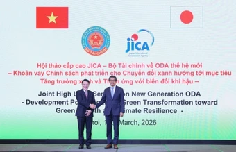 Việt Nam - Nhật Bản thúc đẩy ODA thế hệ mới cho chuyển đổi xanh và thích ứng biến đổi khí hậu