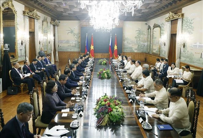 Việt Nam - Philippines nâng cấp quan hệ Đối tác chiến lược tăng cường Việt Nam - Philippines nâng cấp quan hệ Đối tác chiến lược tăng cường