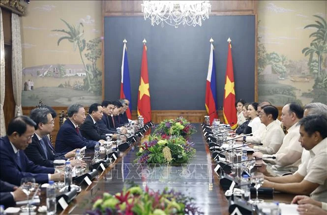 Việt Nam - Philippines nâng cấp quan hệ Đối tác chiến lược tăng cường Việt Nam - Philippines nâng cấp quan hệ Đối tác chiến lược tăng cường