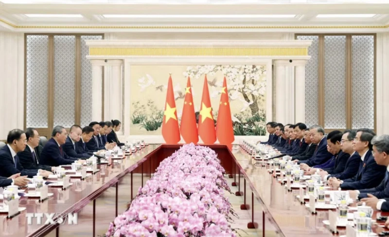 Việt Nam-Trung Quốc phấn đấu xác lập tầm cao mới cho hợp tác kinh tế, thương mại Việt Nam-Trung Quốc phấn đấu xác lập tầm cao mới cho hợp tác kinh tế, thương mại