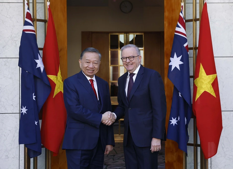 Việt Nam và Australia ra tuyên bố chung Việt Nam và Australia ra tuyên bố chung