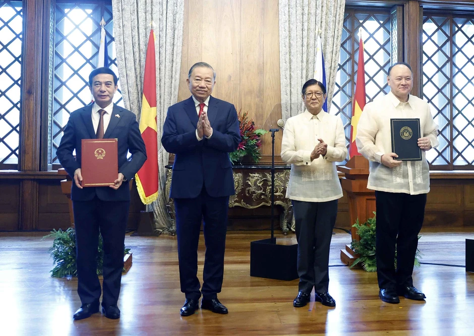 Việt Nam và Philippines ra tuyên bố chung Việt Nam và Philippines ra tuyên bố chung