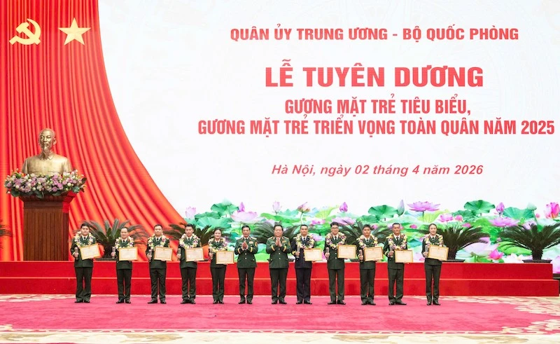 Vinh danh Gương mặt trẻ tiêu biểu, Gương mặt trẻ triển vọng toàn quân năm 2025 Vinh danh Gương mặt trẻ tiêu biểu, Gương mặt trẻ triển vọng toàn quân năm 2025