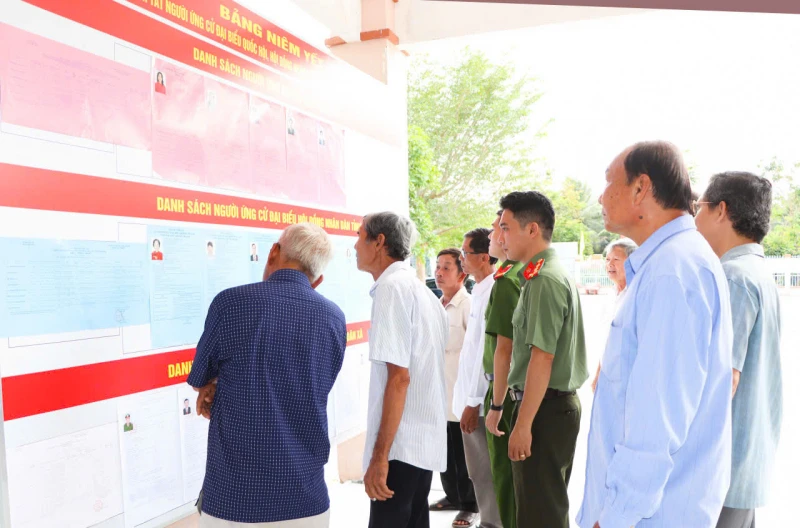 Vĩnh Long: Lực lượng Công an xã sẵn sàng cho “Ngày hội non sông”