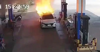 Vụ cháy xe ở cây xăng khiến 2 người chết: xe chở nhiều pin, cứu hộ không được báo có người bên trong