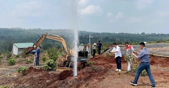 Vụ giếng phun cột khí và nước như vòi rồng: Lên phương án tận thu khí CO2