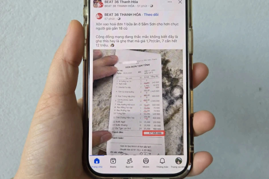 Vụ hóa đơn gần 18 triệu đồng ở Sầm Sơn: Sẽ xử lý người đưa tin sai lệch Vụ hóa đơn gần 18 triệu đồng ở Sầm Sơn: Sẽ xử lý người đưa tin sai lệch