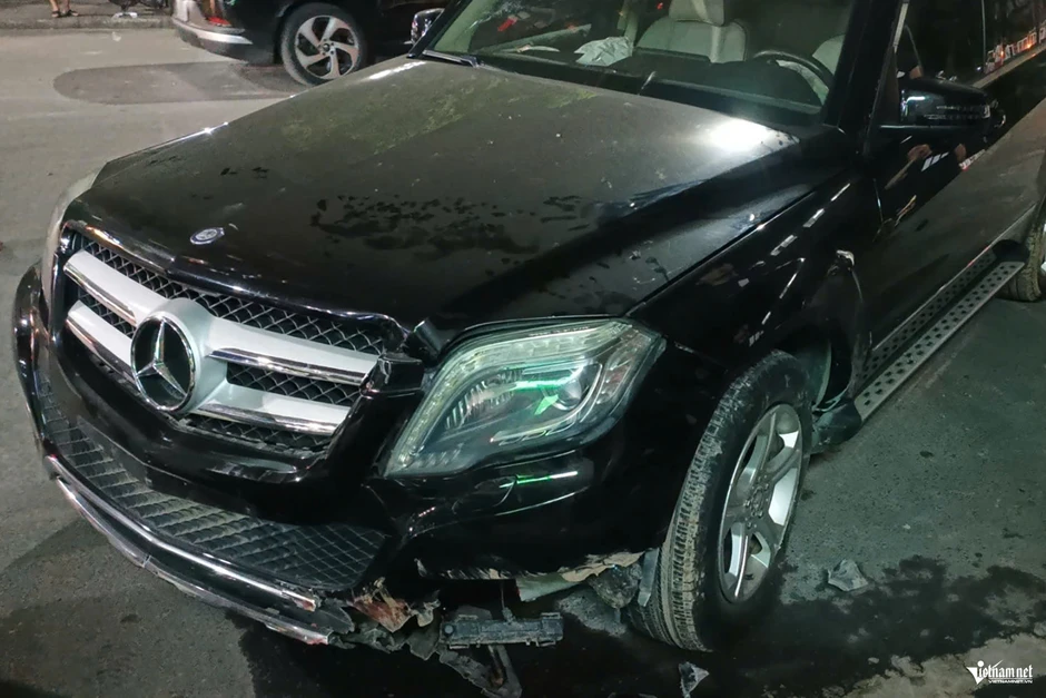 Vụ ô tô Mercedes đâm liên hoàn ở Hà Nội: Kết quả kiểm tra nồng độ cồn với tài xế