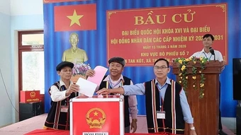 Xã miền núi Đà Nẵng hoàn thành bầu cử sớm nhất thành phố