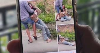 Xác định danh tính người đàn ông kéo lê cô gái trên đường ở Hải Phòng