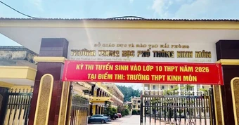 Xác minh thông tin gian lận thi tốt nghiệp của nữ sinh Trường THPT Kinh Môn Hải Phòng