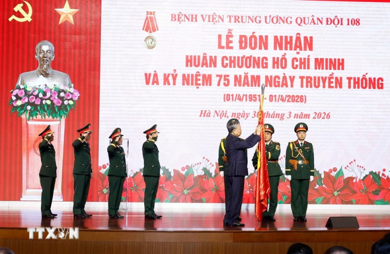 Xây dựng Bệnh viện Trung ương Quân đội 108 trở thành mô hình kiểu mẫu trong chăm sóc sức khỏe Xây dựng Bệnh viện Trung ương Quân đội 108 trở thành mô hình kiểu mẫu trong chăm sóc sức khỏe