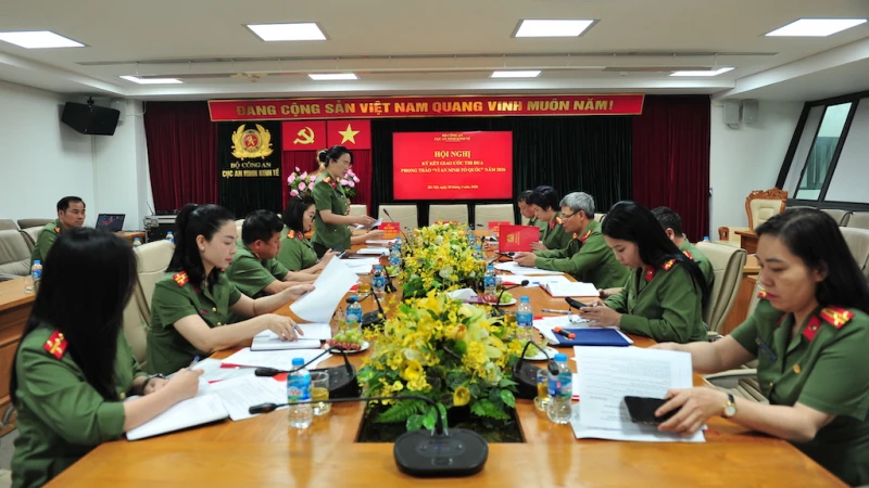 Xây dựng Cụm thi đua số 1 là Lá cờ đầu trong phong trào thi đua của Bộ Công an Xây dựng Cụm thi đua số 1 là Lá cờ đầu trong phong trào thi đua của Bộ Công an