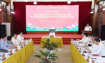 Xây dựng hệ thống Tòa án nhân dân ngày càng chuyên nghiệp, hiện đại, liêm chính