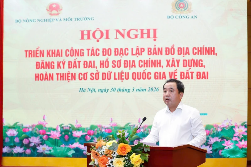 Xây dựng một hệ sinh thái dữ liệu đất đai quốc gia hiện đại, bền vững Xây dựng một hệ sinh thái dữ liệu đất đai quốc gia hiện đại, bền vững