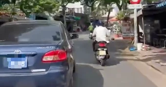 Xe biển số xanh vi phạm, có được lấy tiền ngân sách nộp?