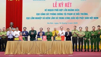 Xử lý nghiêm, ngăn chặn tình trạng xâm hại động vật hoang dã