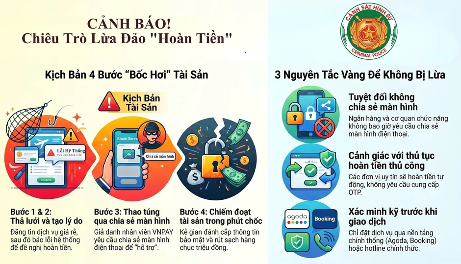 Xuất hiện thủ đoạn lừa đảo mới, tất cả người dân khi chuyển tiền chú ý Xuất hiện thủ đoạn lừa đảo mới, tất cả người dân khi chuyển tiền chú ý