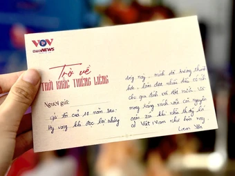 Xúc động những tấm bưu thiếp gửi tương lai sau chuyến ‘trở về’ Ba Đình năm 1945