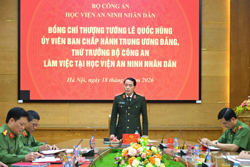 Xứng đáng là cơ sở giáo dục đại học hàng đầu của lực lượng CAND và của quốc gia Xứng đáng là cơ sở giáo dục đại học hàng đầu của lực lượng CAND và của quốc gia