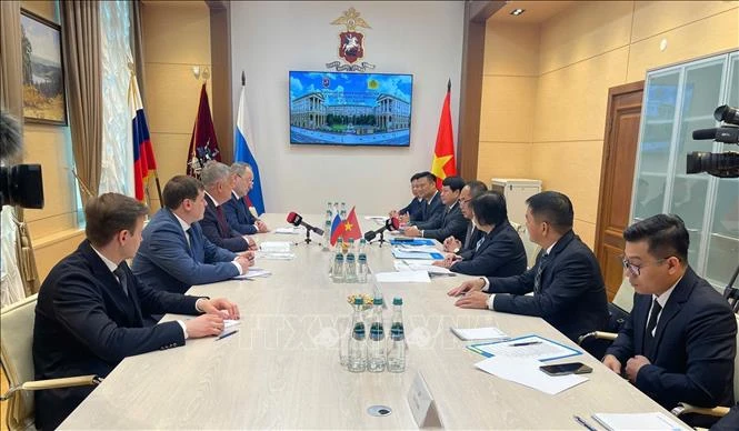 Xung lực mới trong hợp tác an ninh giữa thủ đô hai nước Việt - Nga Xung lực mới trong hợp tác an ninh giữa thủ đô hai nước Việt - Nga
