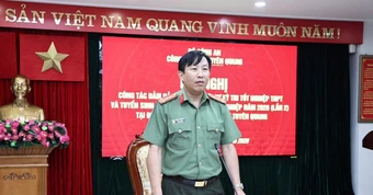 Yêu cầu của đại tá công an liên quan kỳ thi lại ở trường chuyên Tuyên Quang