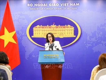 Yêu cầu Trung Quốc tôn trọng chủ quyền của Việt Nam đối với quần đảo Hoàng Sa