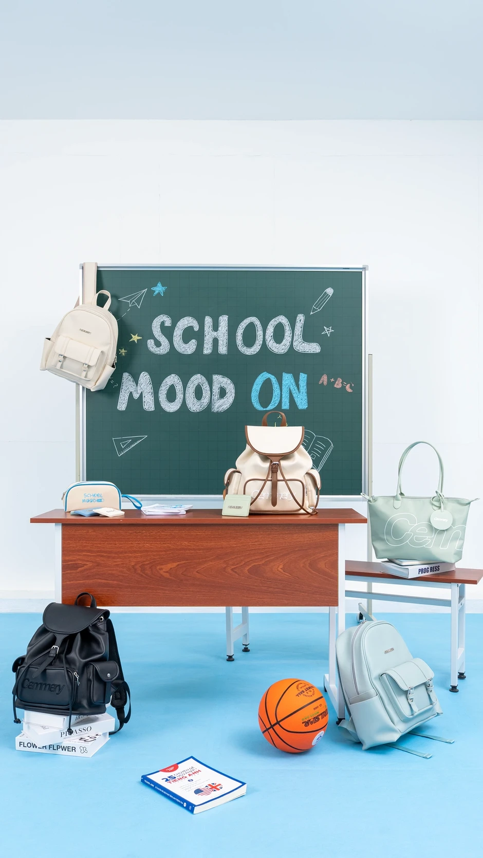 Cemmery ra mắt bộ sưu tập 'School mood on' mừng năm học mới Cemmery ra mắt bộ sưu tập 'School mood on' mừng năm học mới