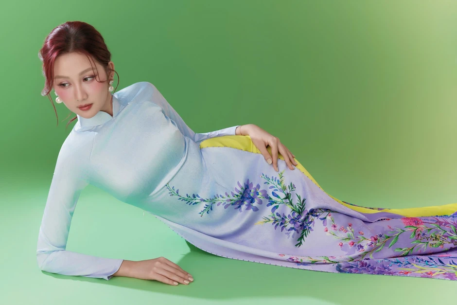 Đường đua áo dài sau Tết