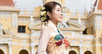 Hoa hậu Thanh Thảo từ Mỹ về Việt Nam làm đại sứ Lễ hội Áo dài TPHCM