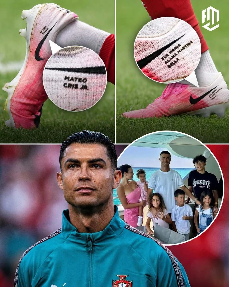 Những đôi giày 'kể chuyện' cuộc đời Ronaldo - Báo TinVina Những đôi giày 'kể chuyện' cuộc đời Ronaldo - Báo TinVina
