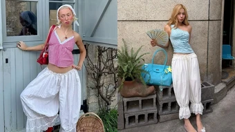 Quần phồng của đàn ông thành mốt hot cho nữ